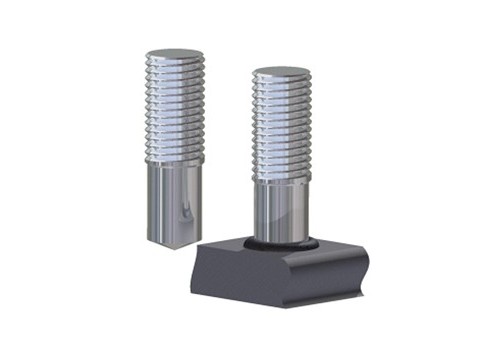 THREADED STUD WITH PARTIAL THREAD PD